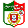 Camping car Portugal - 15x11,2cm - Autocollant(sticker)