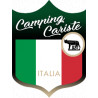 Campingcariste Italie - 15x11,2cm - Autocollant(sticker)