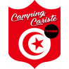 Campingcariste Tunisie - 15x11,2cm - Autocollant(sticker)