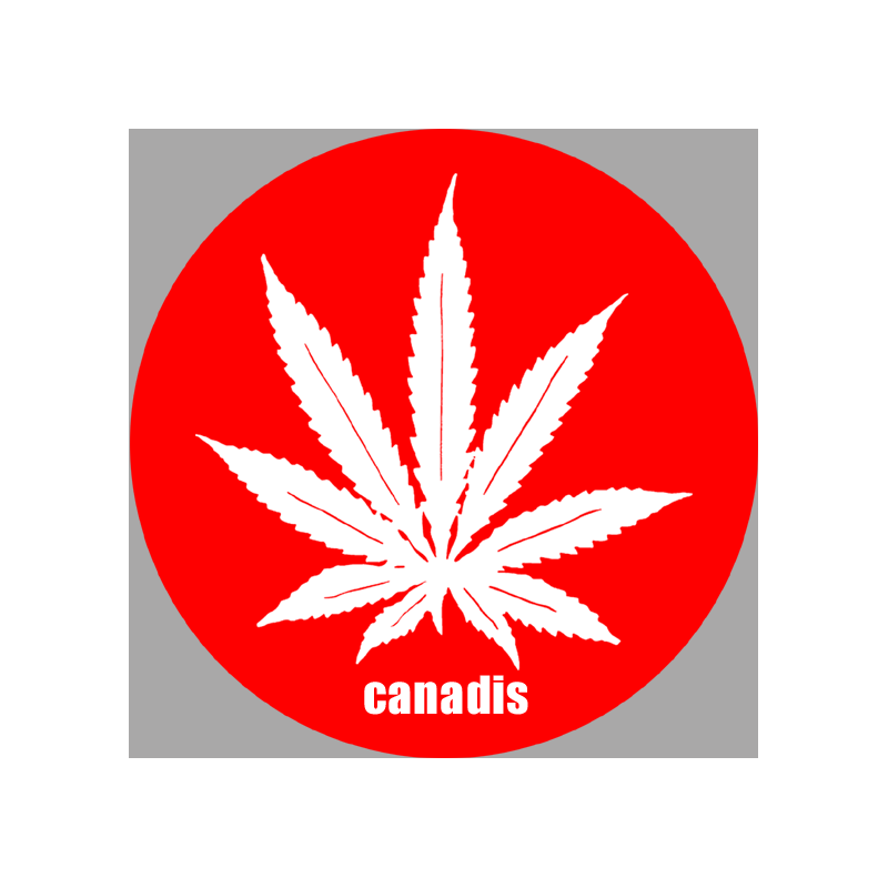 Canadis (10x10cm) - Sticker/autocollant