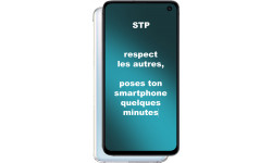 Smartphone message 4 (8x15cm) - Autocollant(sticker)