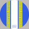 Autocollant (sticker): département blason de la Haute Marne