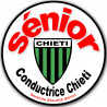 Autocollant (sticker): conducteur Sénior de CHIETI