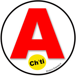 A Ch'ti (15x15cm) - Sticker/autocollant