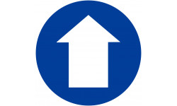 Sens de direction (15cm) - Autocollant(sticker)