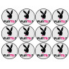 Playtil (12 fois 5cm) - Autocollant(sticker)