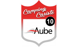 Campingcariste Aube 10 - 10x7.5cm - Autocollant(sticker)