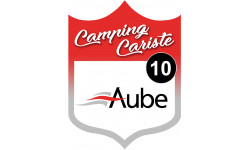 Campingcariste Aube 10 - 15x11.2cm - Autocollant(sticker)