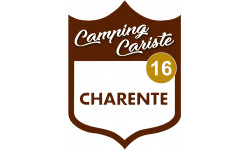 Campingcariste Charente 16 - 10x7.5cm - Autocollant(sticker)