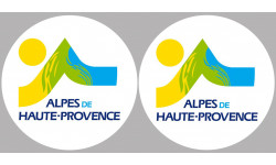 Département des Alpes de Haute-Provence 04  - 2x10cm - Autocollant(sticker)