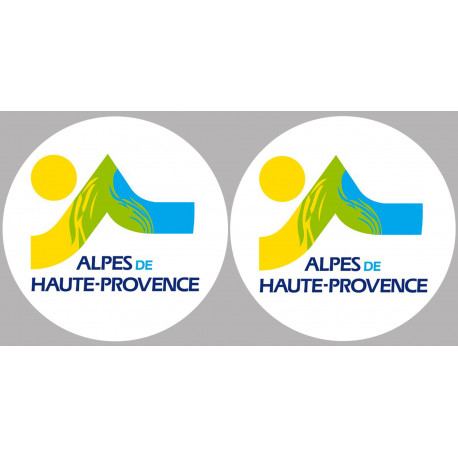 Département des Alpes de Haute-Provence 04 - 2x10cm - Autocollant(sticker) Département des Alpes de Haute-Provence 04 - 2x10cm - Autocollant(sticker)