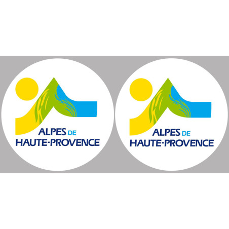 Alpes de Haute-Provence 04  - 2x10cm - Sticker/autocollant