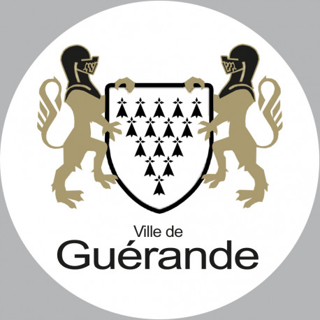 Guérande - 15cm - Autocollant(sticker)
