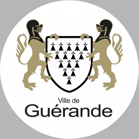 Guérande - 15cm - Autocollant(sticker)