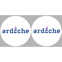 l'Ardèche 07  - 2x10cm - Sticker/autocollant