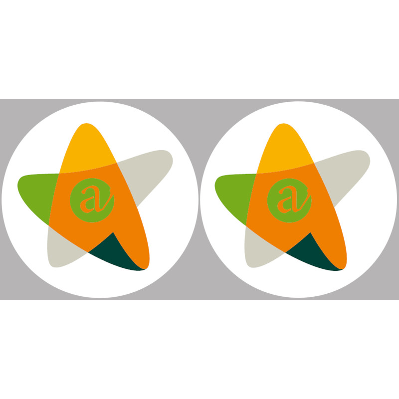 L'Aveyron 12  - 2fois 10cm - Sticker/autocollant