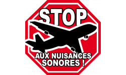 Stop aux nuisances sonores (10cm) - Autocollant(sticker)