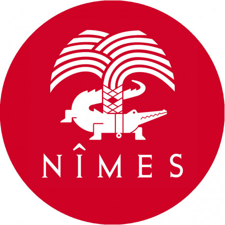Nîmes - 20cm - Autocollant(sticker)