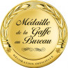 Médaille de la gaffe au bureau - 20x20cm - Autocollant(sticker)