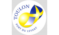 Toulon - 20cm - Autocollant(sticker)