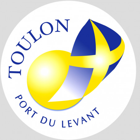 Toulon - 20cm - Autocollant(sticker)