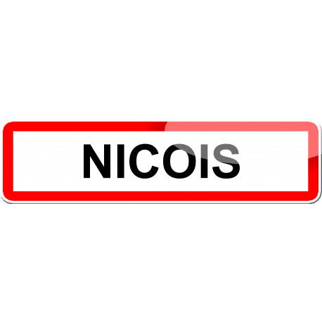 Niçois - 15x4 cm - Autocollant(sticker)