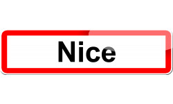 Nice - 15x4 cm - Autocollant(sticker)