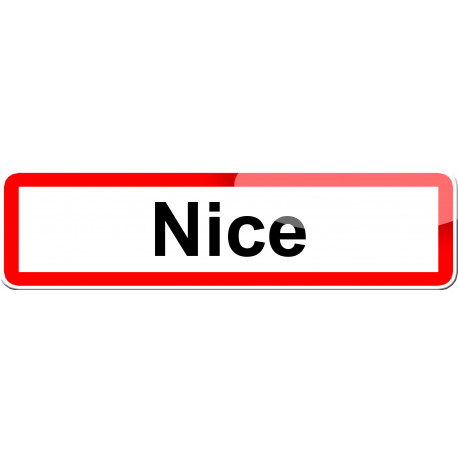 Nice - 15x4 cm - Autocollant(sticker)