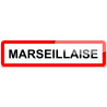 Marseillaise - 15x4 cm - Autocollant(sticker)