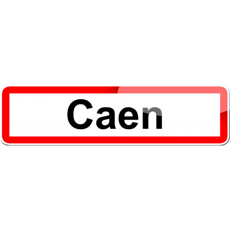 Caen - 15x4 cm - Autocollant(sticker)