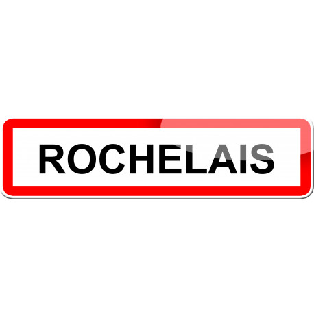 Rochelais - 15x4 cm - Autocollant(sticker)