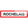 Rochelais - 15x4 cm - Autocollant(sticker)