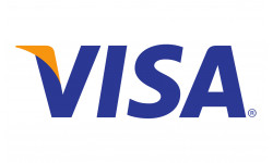 Paiement carte Visa accepté - 15x9.2cm - Autocollant(sticker)