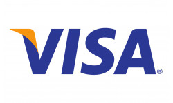 Paiement par carte Visa accepté - 20x12.3cm - Autocollant(sticker)