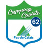 campingcariste Pas de calais 62 - 10x7.5cm - Autocollant(sticker)