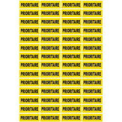 PRIORITAIRE - 56fois 4.8x2cm - Sticker/autocollant