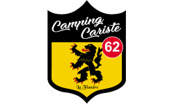 Campingcariste Flandre 62 - 20x15cm - Autocollant(sticker)
