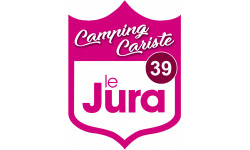 campingcariste Jura 39 - 20x15cm - Autocollant(sticker)