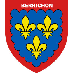 Blason Berrichon - 20x17cm - Sticker/autocollant