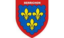 Blason Berrichon - 15x12.8cm - Autocollant(sticker)