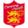 Camping car Normandie - 20x15cm - Autocollant(sticker)