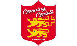 campingcariste Normandie - 10x7.5cm - Autocollant(sticker)