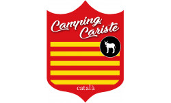 Campingcariste Catalan - 20x15cm - Autocollant(sticker)