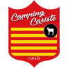 Campingcariste Catalan - 20x15cm - Autocollant(sticker)