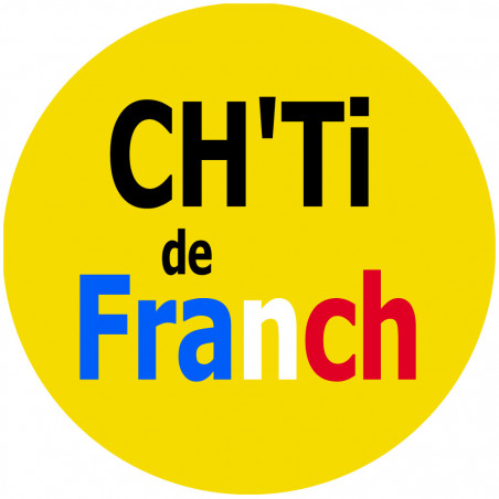 Ch'ti et Chtimi - 15cm - Autocollant(sticker)