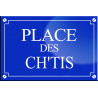 Place des Ch'tis - 20x13,2 cm - Autocollant(sticker)