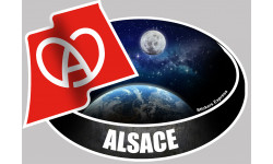 ALSACE - 10X14cm - Autocollant(sticker)