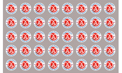 produits Alsacien - 40fois 2cm - Autocollant(sticker)