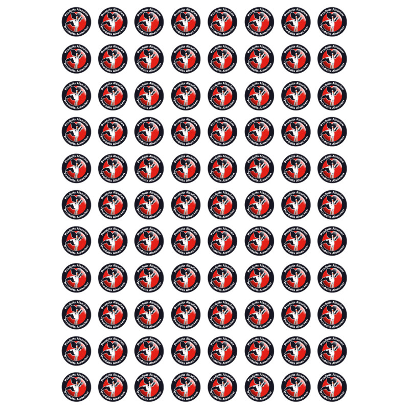 produits Alsacien cigogne - 88fois 2cm - Sticker/autocollant