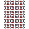 série 88 produits Alsacien cigogne - 2cm - Autocollant(sticker)